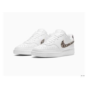 Nike Court Vision Low Leopard Swoosh DD9665100 Size 12